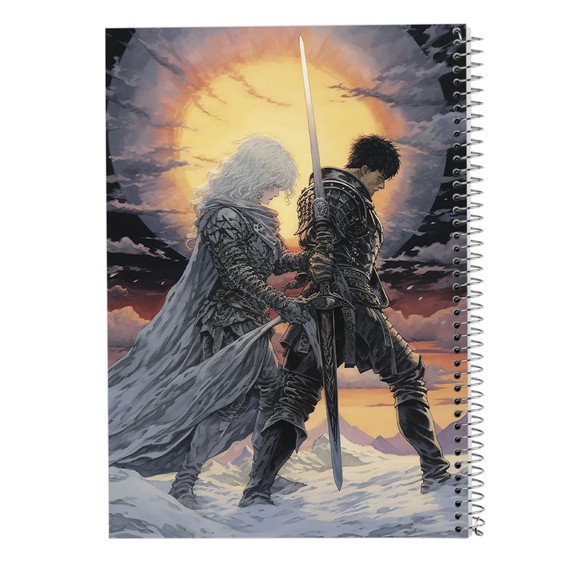 دفتر شطرنجی 50 برگ مدوپد مدل berserk کد DF2032