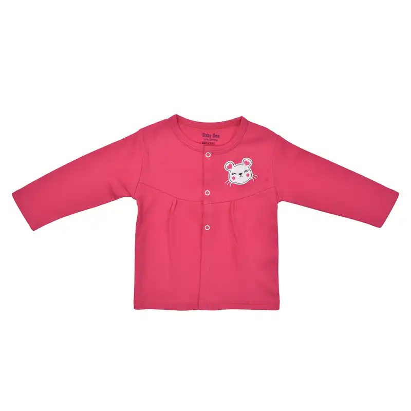 ست 3 تکه لباس نوزادی بی بی وان مدل موشی