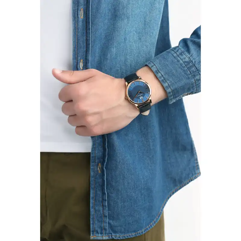 ساعت مچی عقربهای مردانه کلود برنارد مدل 63003-37R-BUIR