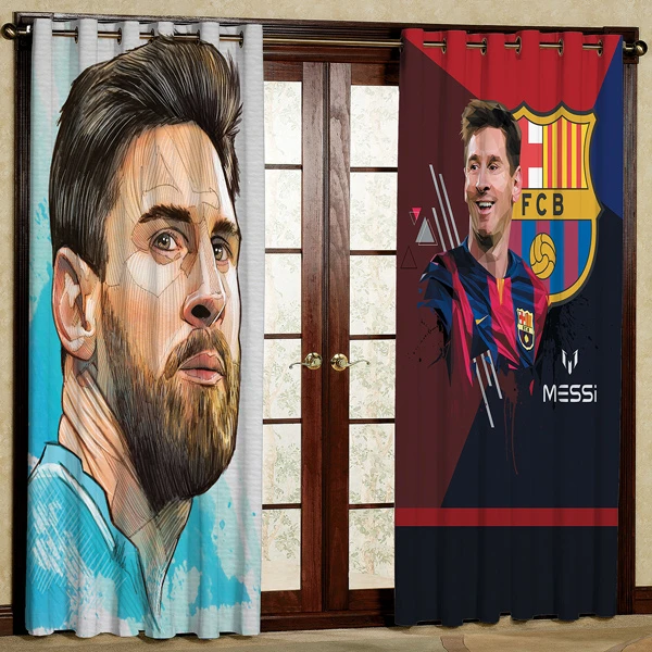 پرده مدل مخمل پانچی کد 6135 سایز 280x140 سانتی متر