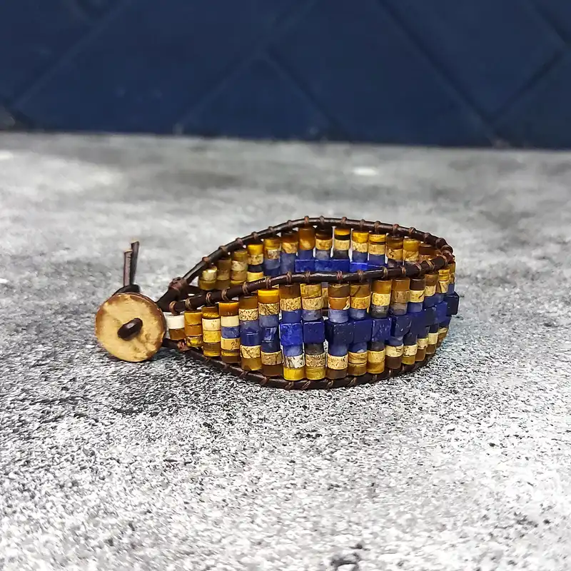 دستبند ناماسته مدل جاسپر چشم ببر کد 94