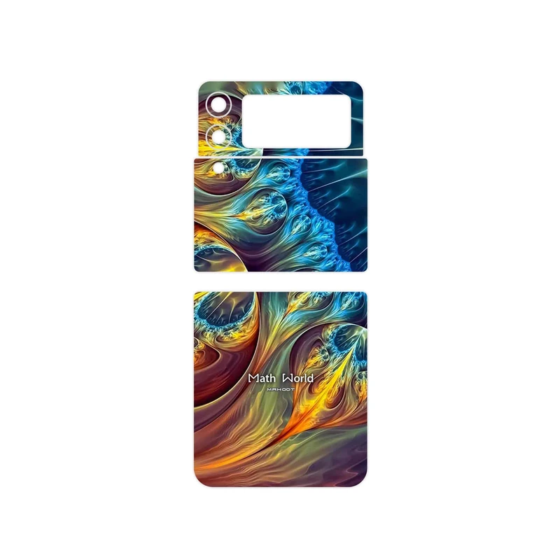 برچسب پوششی ماهوت مدل Mathematical Geometric Shape 8 مناسب برای گوشی موبایل سامسونگ Galaxy Z Flip3 5G