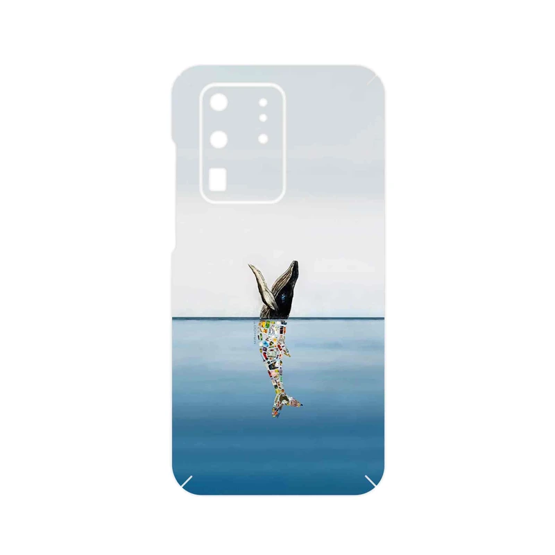 برچسب پوششی ماهوت مدل Collage of Sea Trash مناسب برای گوشی موبایل سامسونگ Galaxy S20 Ultra