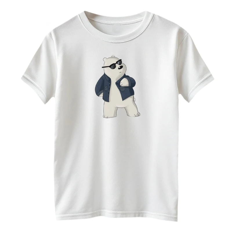 تی شرت آستین کوتاه بچگانه مدل سه خرس کد01