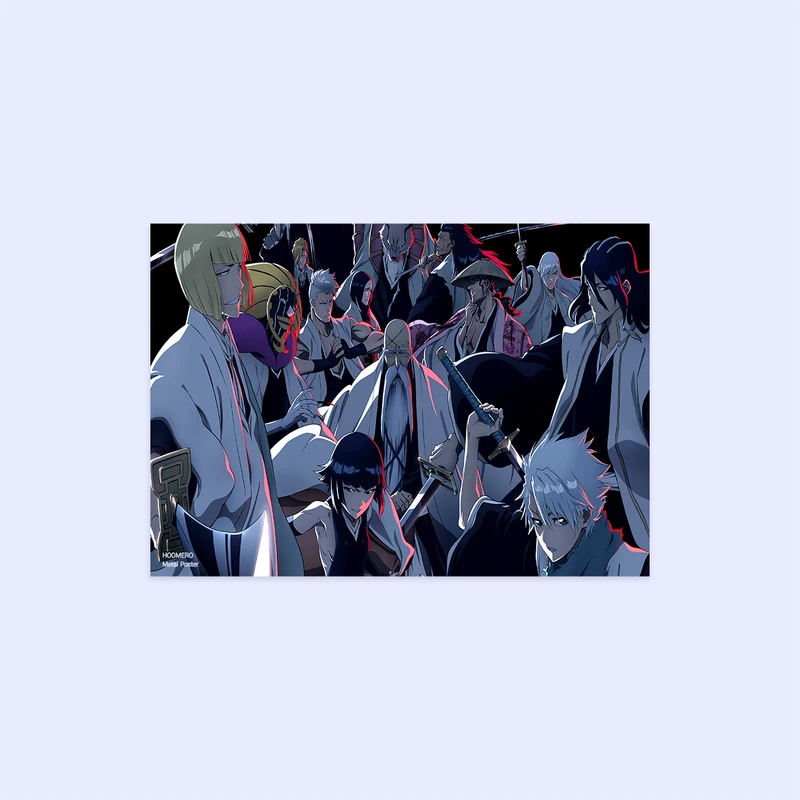 پوستر هومرو مدل فلزی طرح انیمه bleach کد PS880