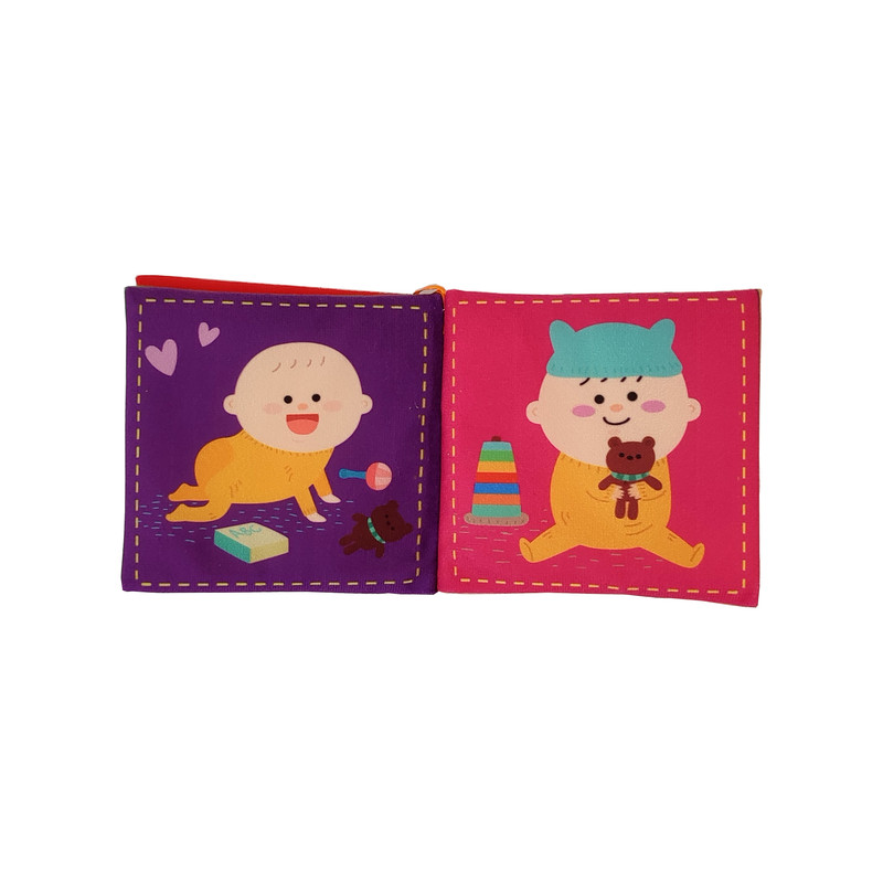 کتاب پارچه ای انتشارات ماه کوچولو مدل نی نی من