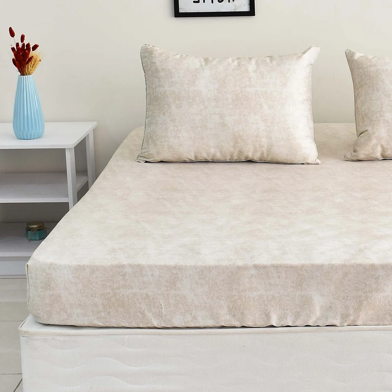 سرویس ملحفه بومرنگ مدل PateneA-120 یکنفره 2 تکه