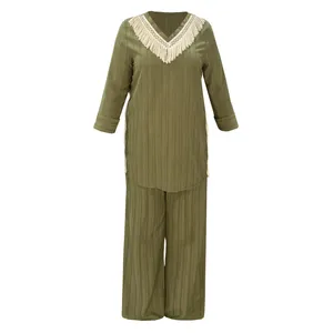 ست تونیک و شلوار زنانه مدل صدرا