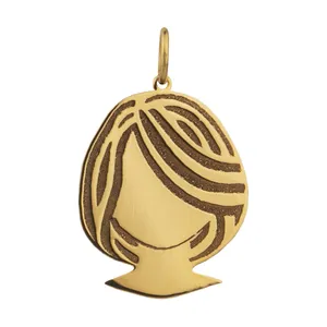 آویز گردنبند طلا 18 عیار زنانه مایا ماهک مدل MM1377