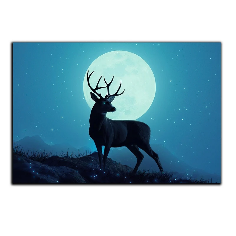 تابلو شاسی بکلیت طرح مهتاب و گوزن مدل SH-S5345