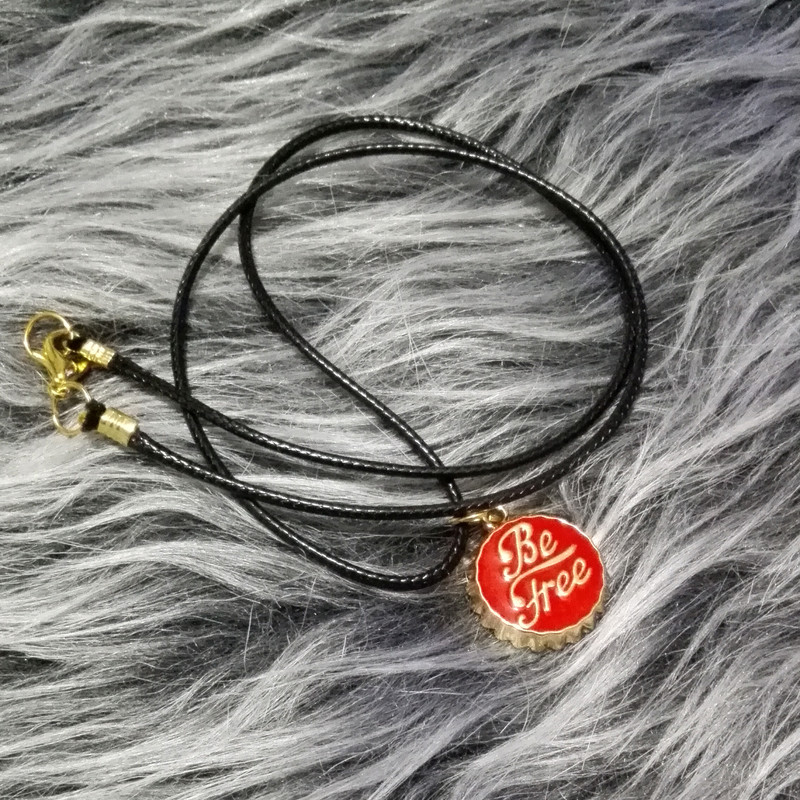 گردنبند دخترانه مدل Be Free کد 201