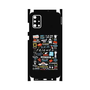 MAHOOT Friends 2-FullSkin Cover Sticker for Samsung Galaxy A71