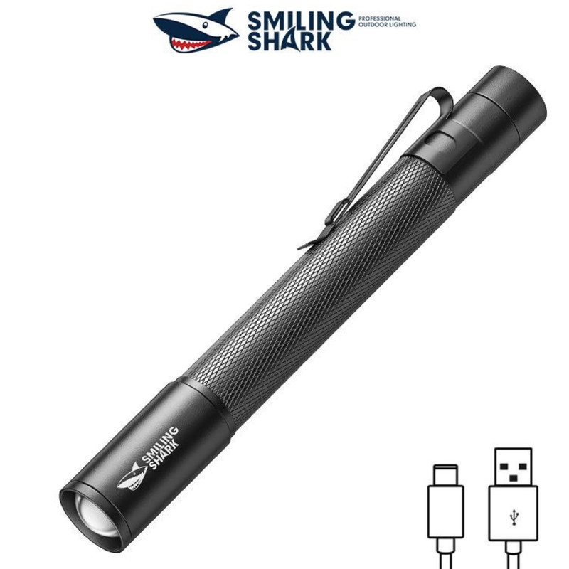 چراغ قوه دستی اسمایلینگ شارک مدل SD-12