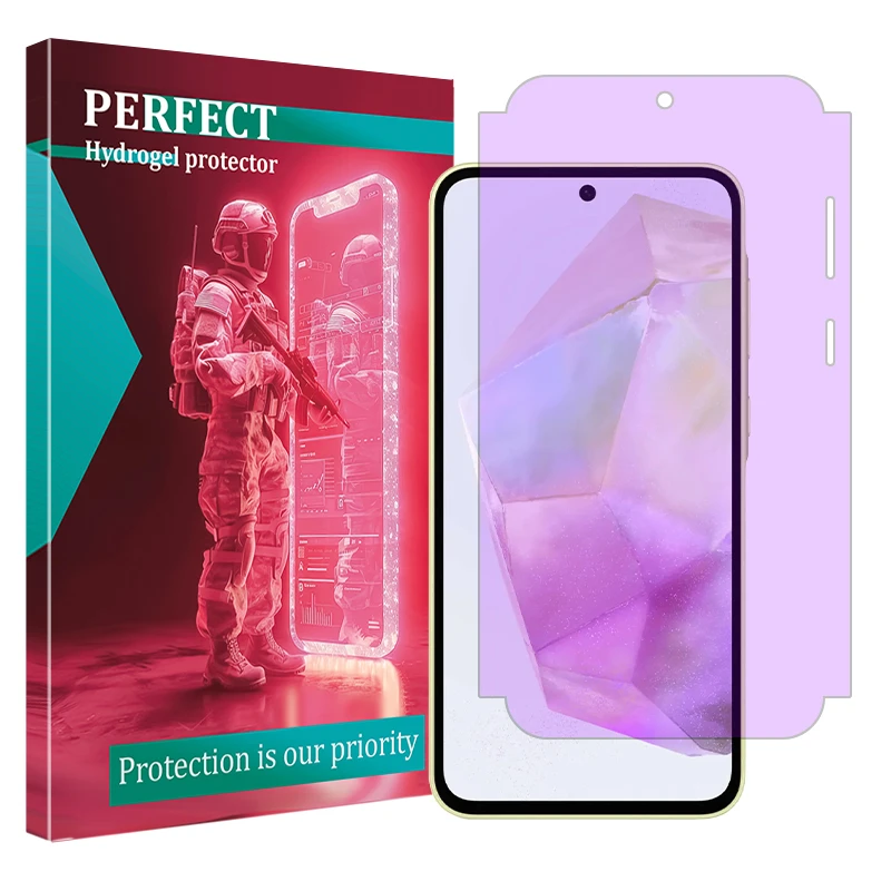 محافظ صفحه نمایش آنتی پرپل پرفکت مدل Eye Care مناسب برای گوشی موبایل سامسونگ Galaxy A35