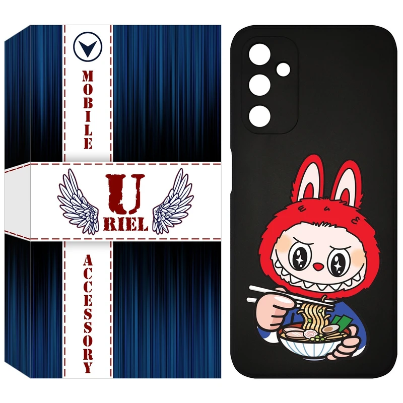 کاور یوریل مدل KSH کد 117 طرح عروسک لبوبو مناسب برای گوشی موبایل سامسونگ Galaxy A14 4G / A14 5G