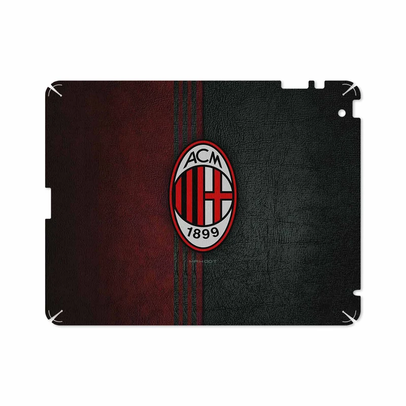 برچسب پوششی ماهوت مدل AC-Milan مناسب برای تبلت اپل iPad 2 2011 A1397