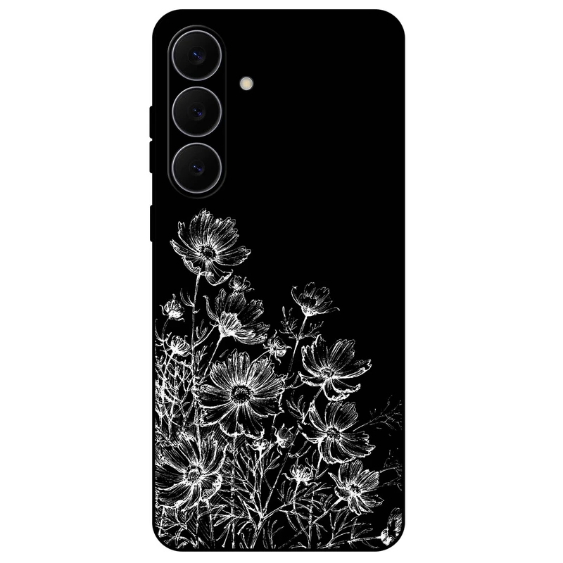 کاور مگافون طرح گل مدل 7274 مناسب برای گوشی موبایل سامسونگ Galaxy S25 FE