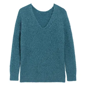 پلیور یقه هفت زنانه مدل 1849