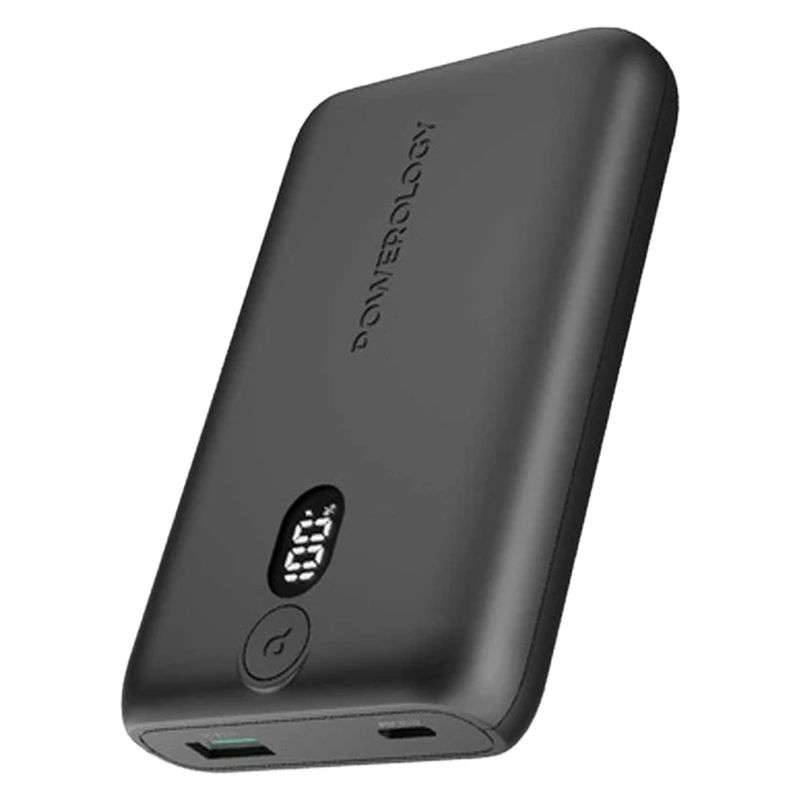 پاوربانک پاورولوجی مدل onyx PPBCHA18 ظرفیت 10050 میلی آمپر ساعت