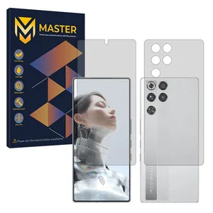 Master Hydrogel model Matte Screen Protector for ZTE nubia RedMagic 11 Pro (China) mobile phone along with the back protector