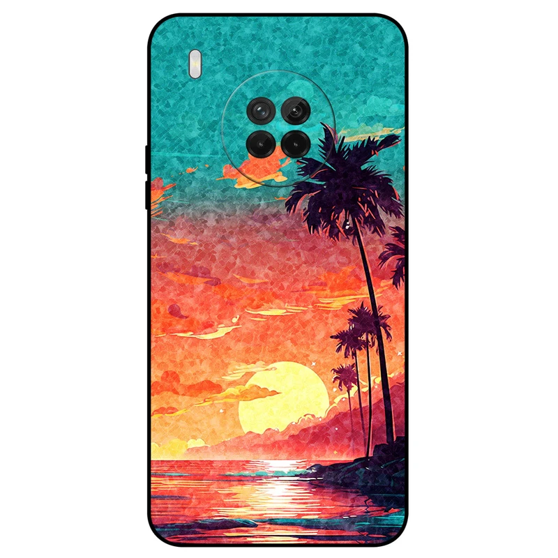 کاور مگافون طرح تابستان مدل 8000 مناسب برای گوشی موبایل هوآوی Y9A