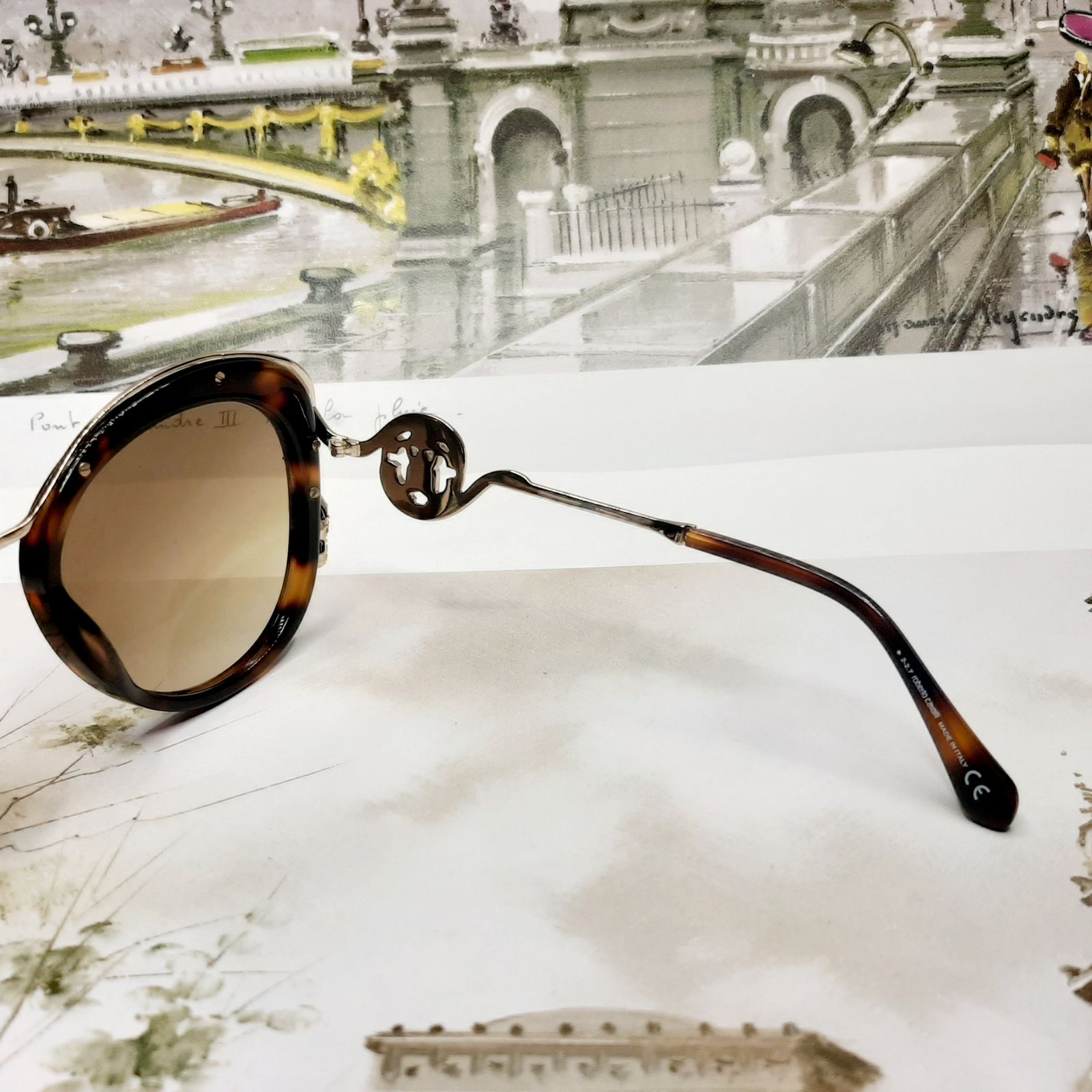 عینک آفتابی زنانه روبرتو کاوالی مدل INCISA107302b -  - 7