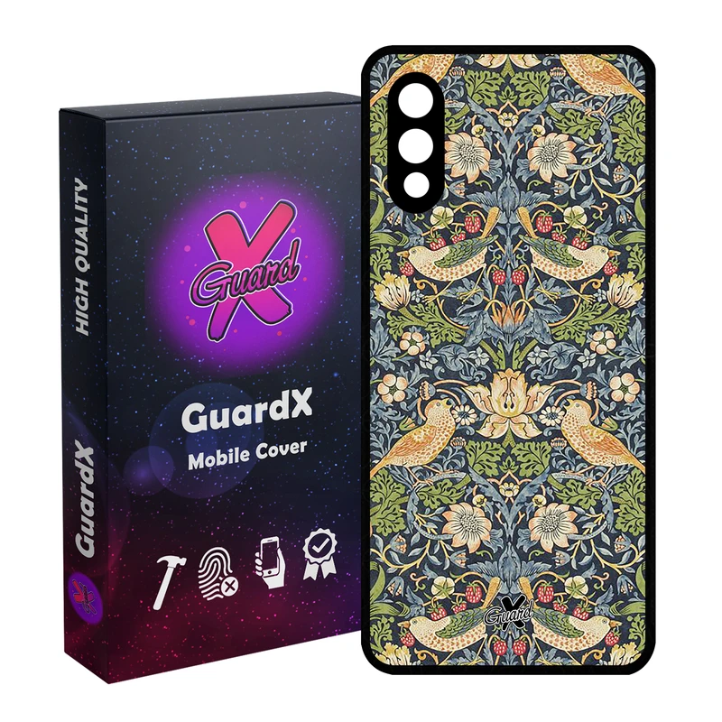 کاور گارد ایکس طرح سنتی مدل Glass10258 مناسب برای گوشی موبایل سامسونگ Galaxy A02 / M02