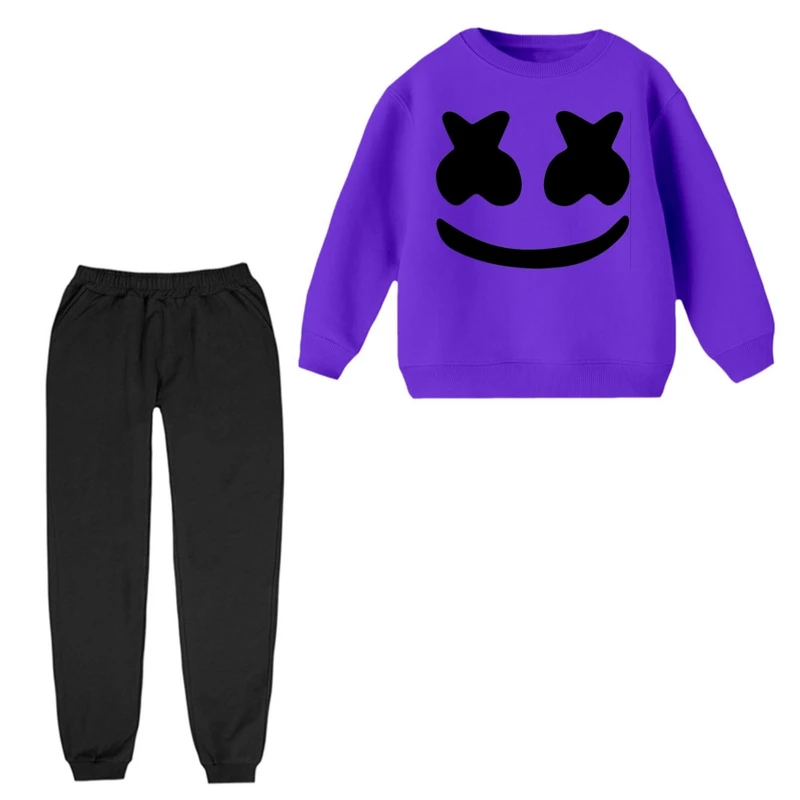 ست سویشرت و شلوار راحتی بچگانه مدل مارشمالو  