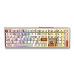 کیبورد بی سیم لاجی کی مدل K330CW، سوییچ ممبران، Full-Size، نورپردازی RGB