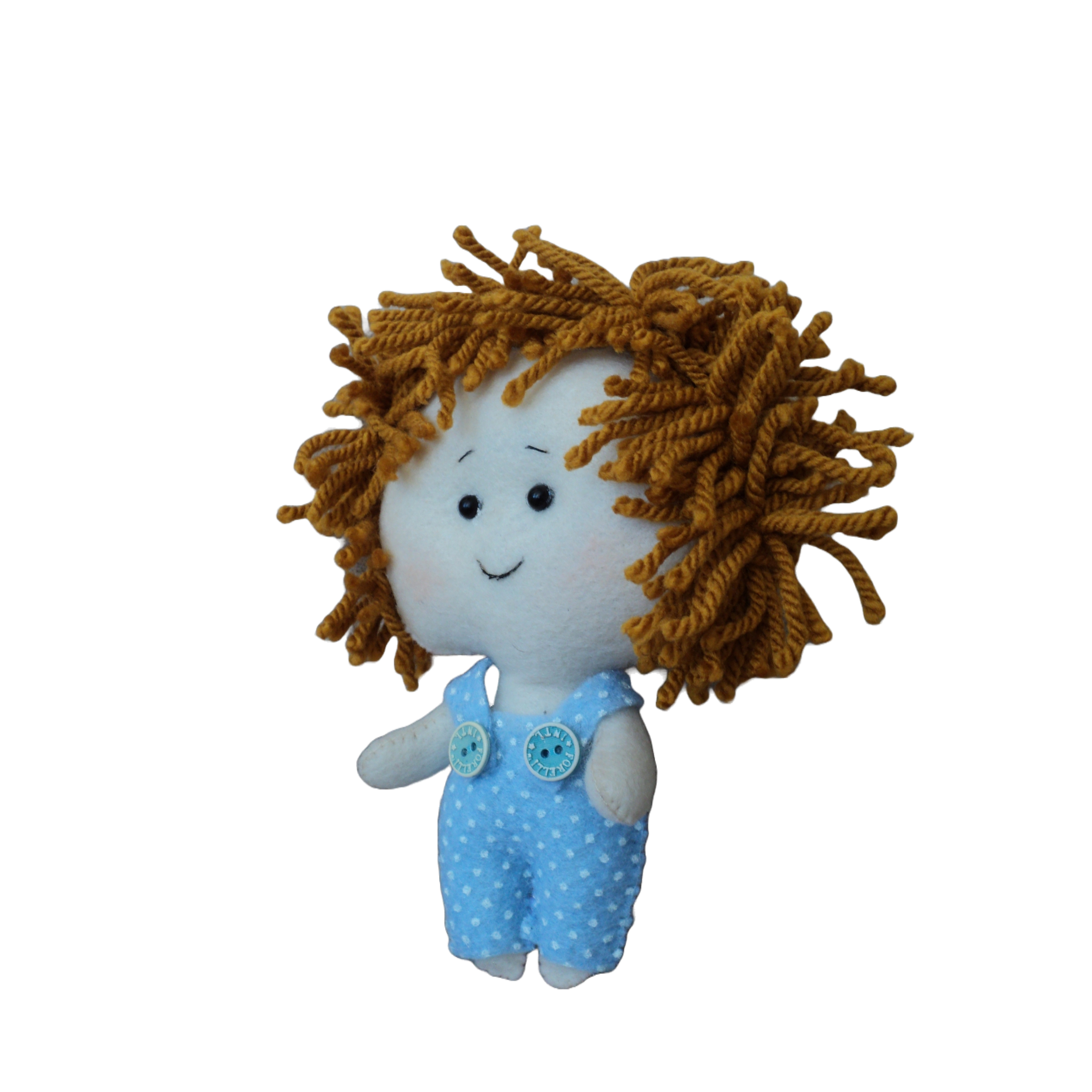 عروسک پارچه ای مدل پسر ژولیده کد 312