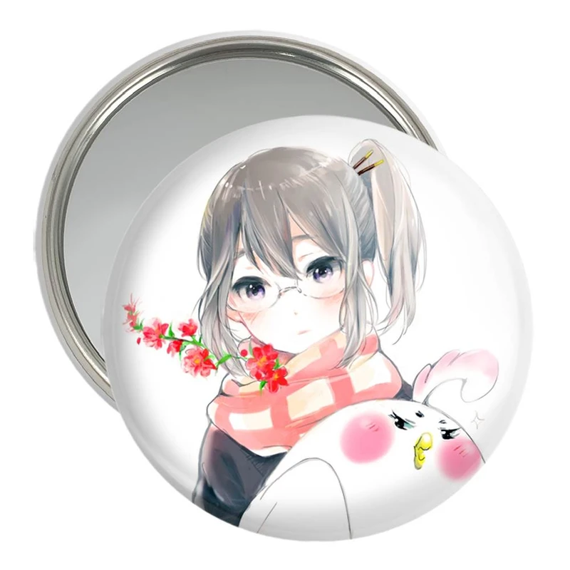 آینه جیبی خندالو مدل درا و اساگیری انیمه فروشگاه تاماکو Tamako Market  کد 22519