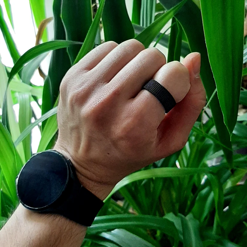 عکس شماره 5 : انگشتر مدل حصیری منعطف کد 22