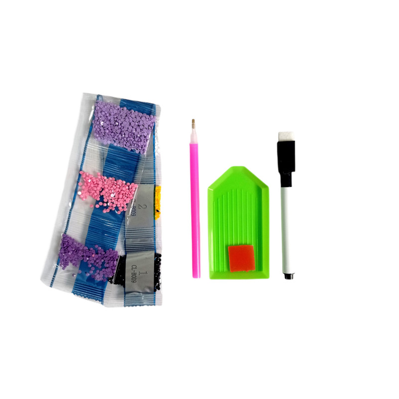 تخته وایت برد مدل کرومی سایز 13*23 سانتی متر به همراه ماژیک کد A