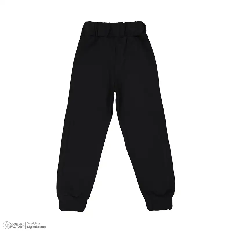 ست هودی و شلوار پسرانه مادر مدل پاریس رنگ مشکی