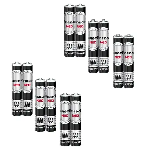 باتری نیم قلمی پاناسونیک مدل R5UT/4S HYPER بسته 12 عددی