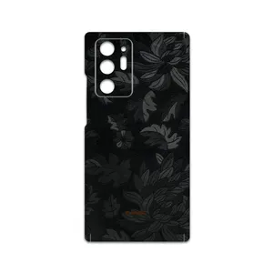 MAHOOT Black-Wildflower Cover Sticker for Samsung Galaxy Note20 Ultra