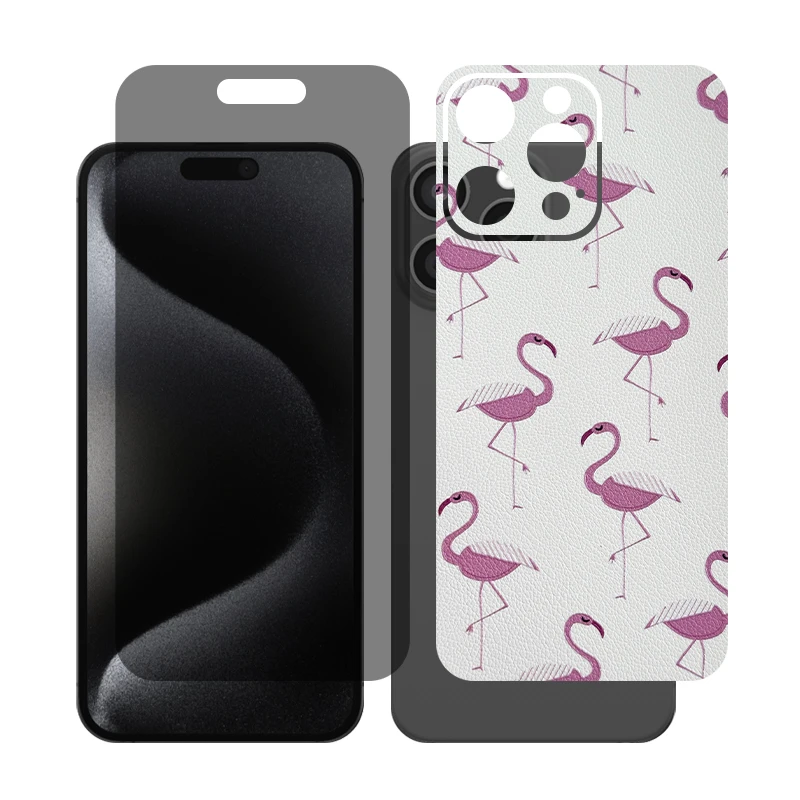 محافظ صفحه نمایش حریم شخصی گلس مدل Together مناسب برای گوشی موبایل اپل iPhone 16 Pro Max به همراه برچسب پوششی