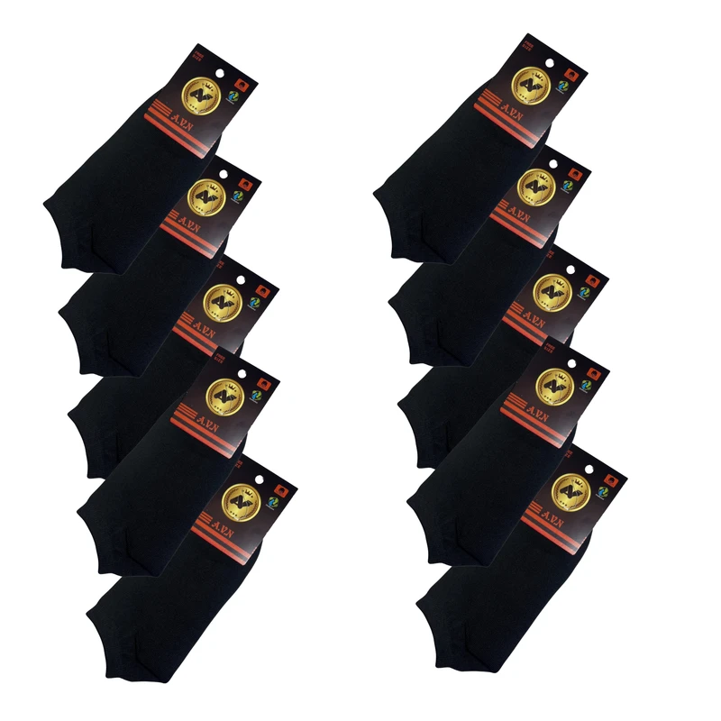 جوراب زنانه ای وی ان  مدل 13 بسته 10 عددی