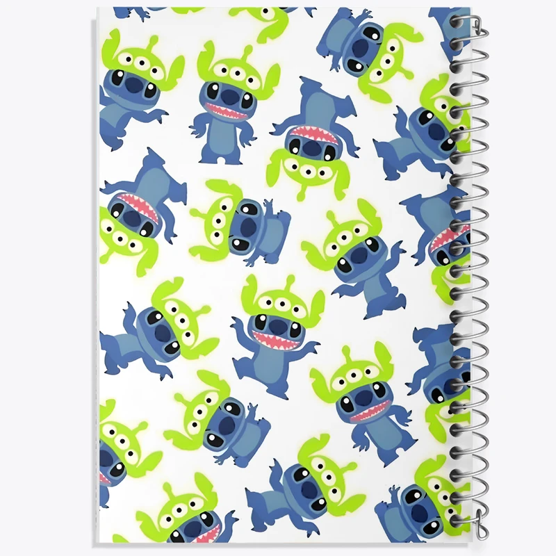 دفتر نقاشی 50 برگ خندالو طرح پترن استیچ (Stitch) کد N5219