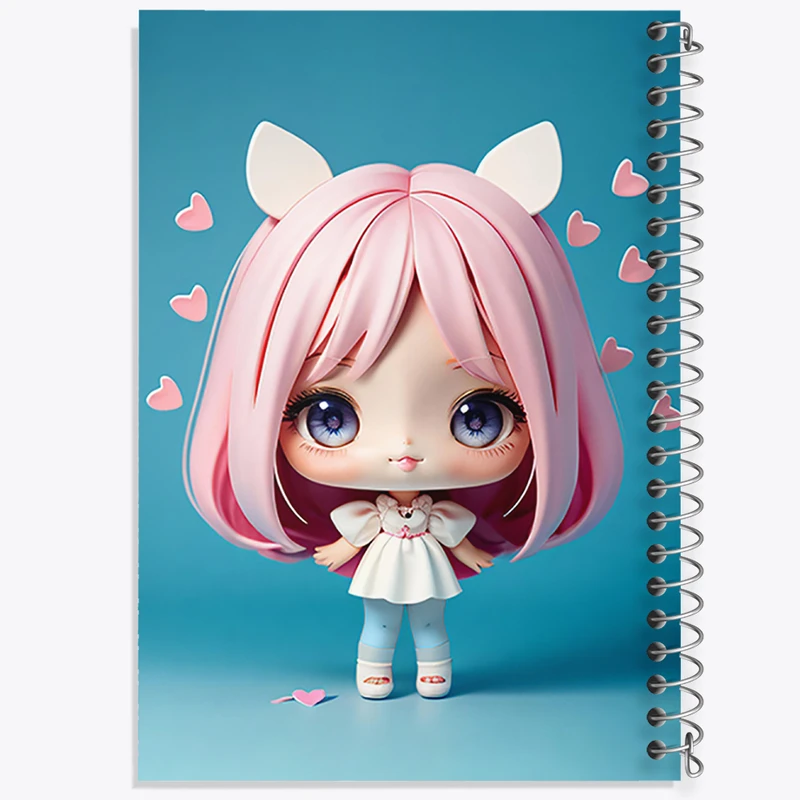 دفتر نت موسیقی 50 برگ خندالو مدل دخترانه (Girlish) کد 36864