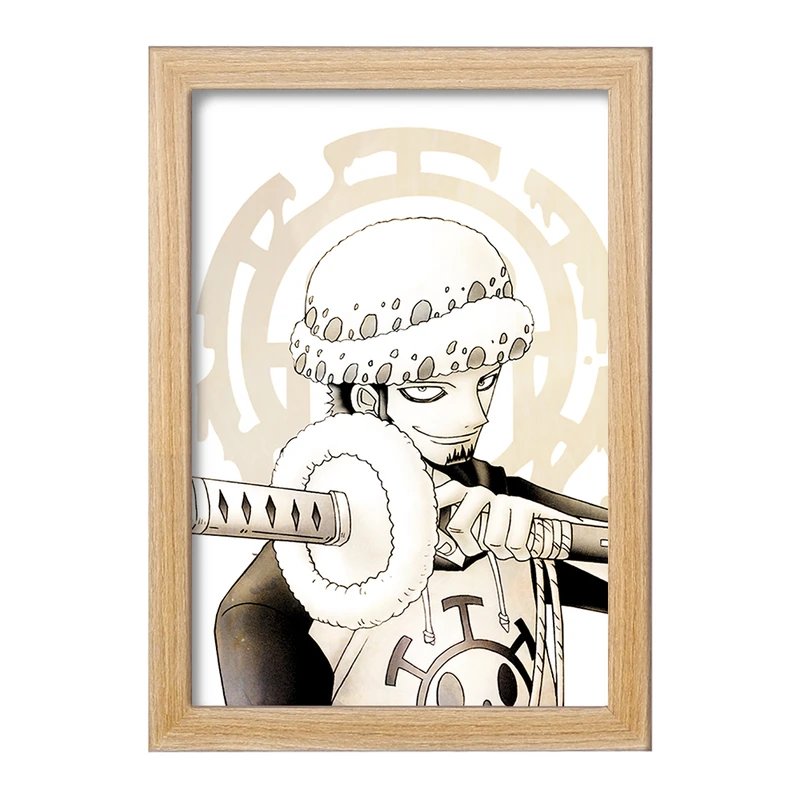 تابلو خندالو مدل ترافلگر انیمه وان پیس One Piece  کد 17268