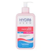 ژل شست&zwnj;وشوی صورت هیدرودرم مدل Acne مناسب پوست&zwnj;های چرب حجم 350 میلی&zwnj;لیتر