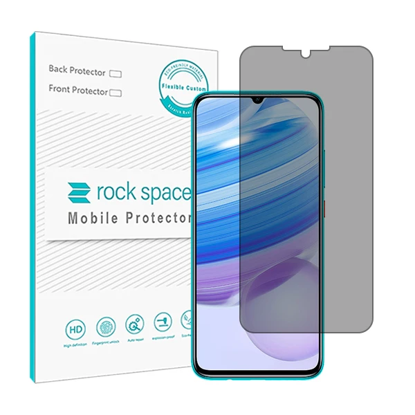 محافظ صفحه نمایش پرایوسی راک اسپیس مدل HyPRV مناسب برای گوشی موبایل شیائومی Redmi 10X 5G