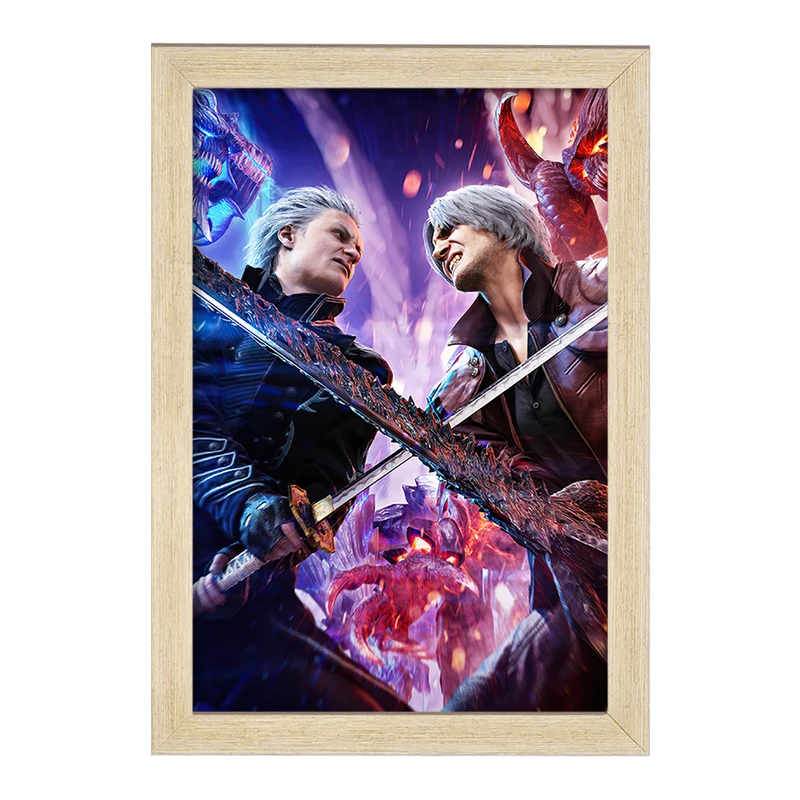 تابلو خندالو مدل بازی دویل می کرای Devil May Cry کد 30214