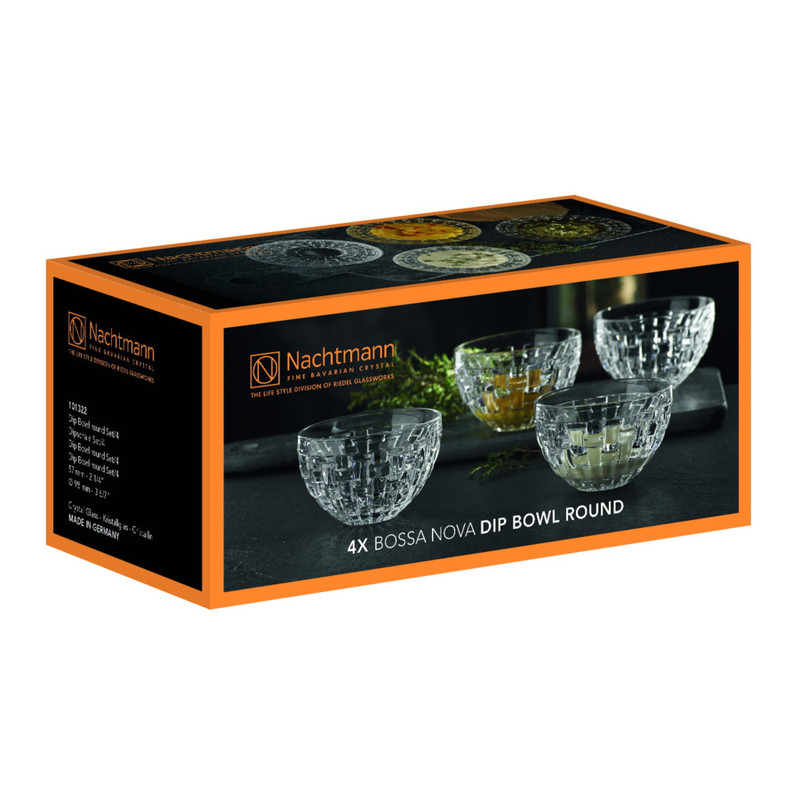 پیاله ناخمن مدل Bossa Nova بسته 4 عددی