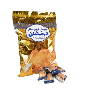سوهان گزی زعفرانی درخشان - 1000 گرم