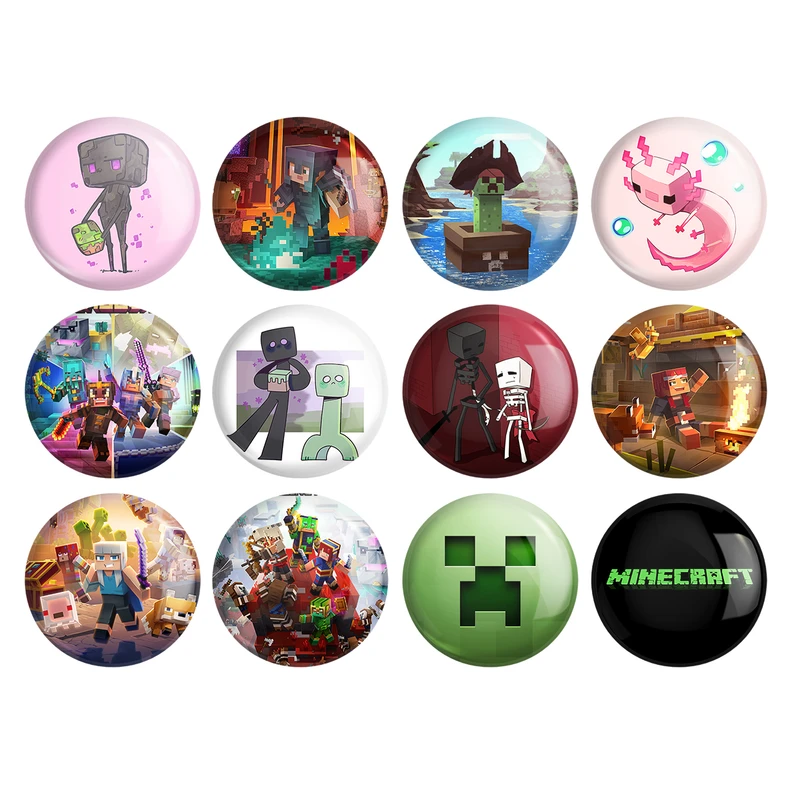 پیکسل خندالو مدل بازی ماینکرافت Minecraft کد 1441 مجموعه 12 عددی