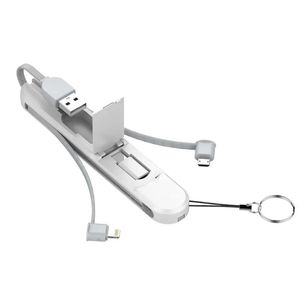 نقد و بررسی کابل تبدیل USB به USB-C/MicroUSB/لایتنینگ الدینیو مدل LC-130 طول 0.2 متر توسط خریداران
