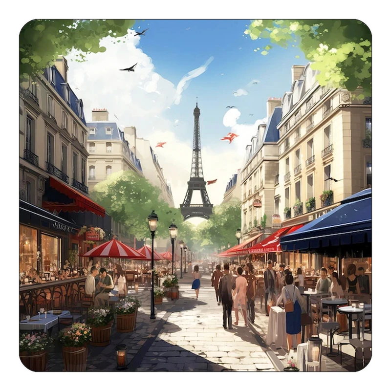 مگنت کاکتی طرح پاریس Paris مدل mp59844