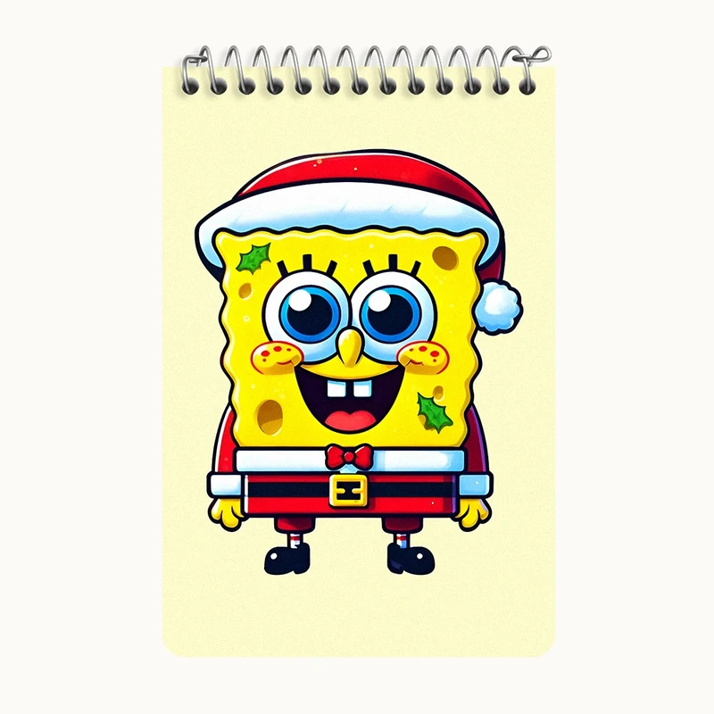 دفتر یادداشت 50 برگ خندالو طرح باب اسفنجی کد F9120